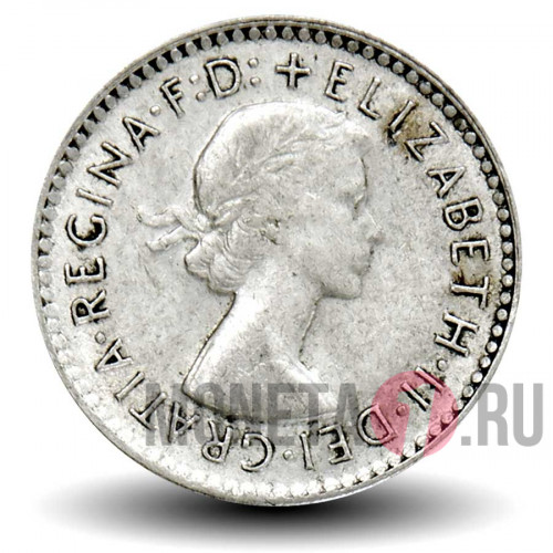 3 пенса 1956 года - Австралия