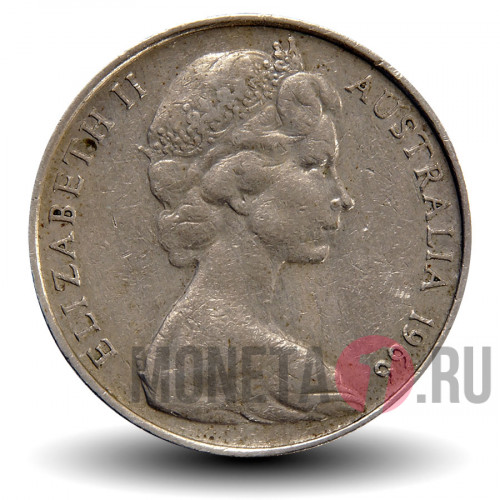 10 центов 1966 года - Австралия - Лирохвост
