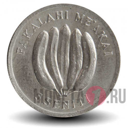 5 сенити 1975 года - FAO - Острова Тонга - Курица