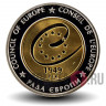 5 гривен 2009 года - 60 лет Совету Европы - Украина