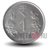 1 рупия 2012 года - Индия - "♦" - Мумбаи