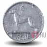 6 пенсов 1928 год - Ирландия - Ирландский волкодав