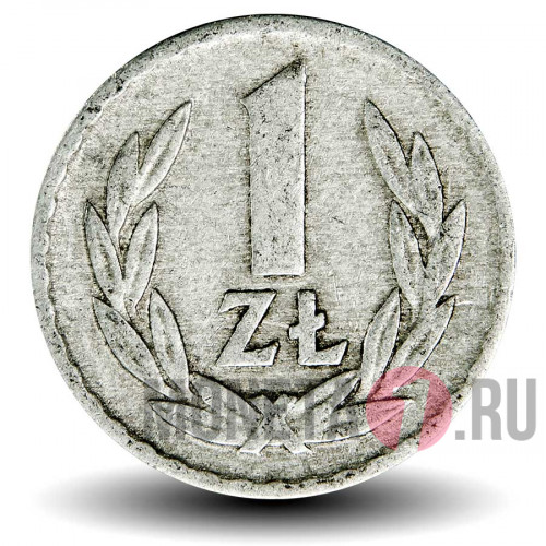 1 злотый 1966 года - Польша