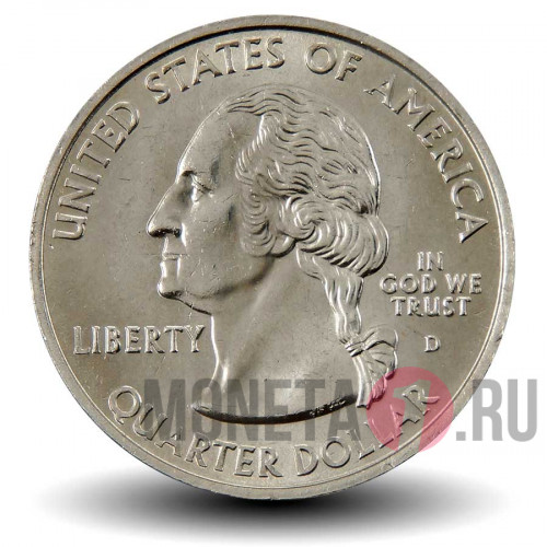 Quarter США 2001 год - Нью-Йорк - D