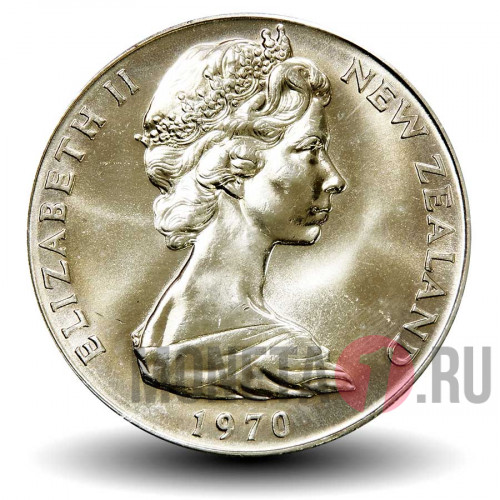 1 доллар 1970 года - Острова Кука - Новая Зеландия
