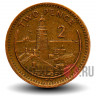 2 пенса 2001 года - AА - Гибралтар - Маяк