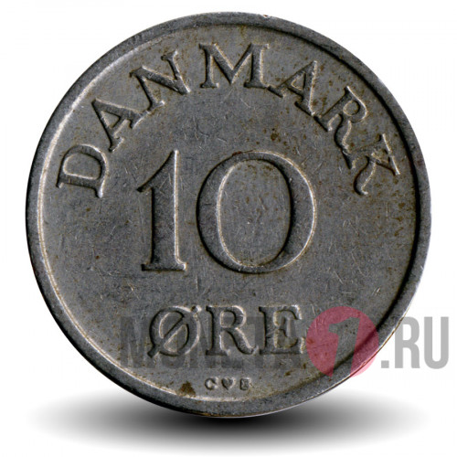 10 ore 1956 года - Фредерик IX - Дания