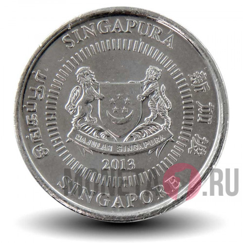 10 центов 2013 года - Сингапур