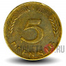 5 пфеннигов 1979 года - ФРГ - Дуб - J