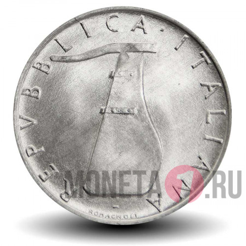 5 лир 1982 года - Италия - Дельфин