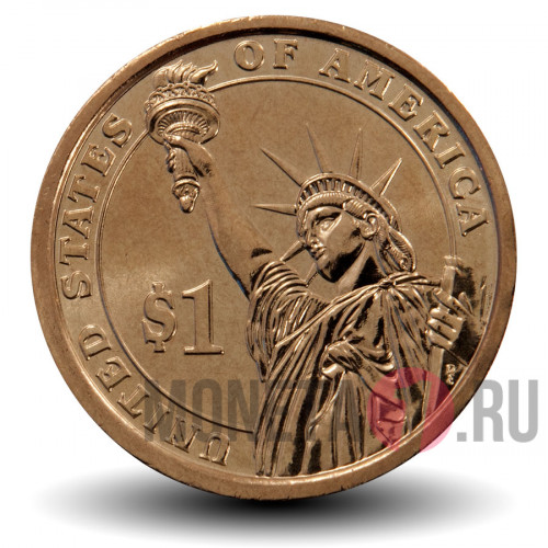 1 Dollar - 27-ой президент США - Уильям Тафт - Мон. двор P
