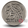 25 центов 2014 года - Тринидад и Тобаго - Чакония