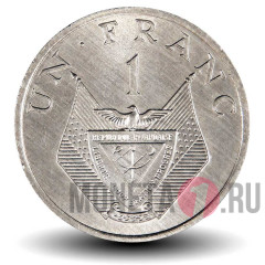 1 франк 1985 года - Руанда