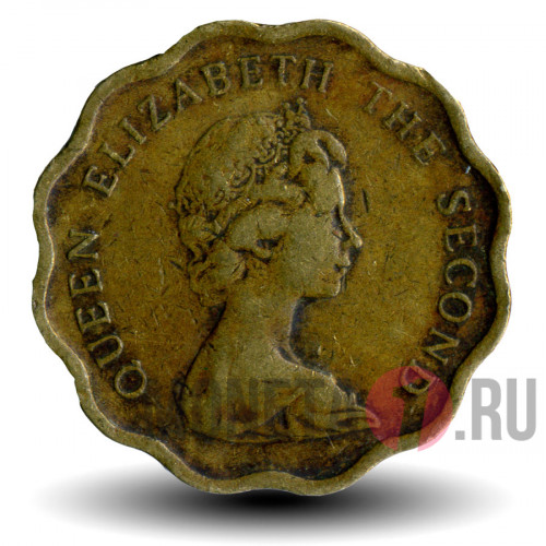 20 центов 1976 года - Гонконг - Elizabeth II