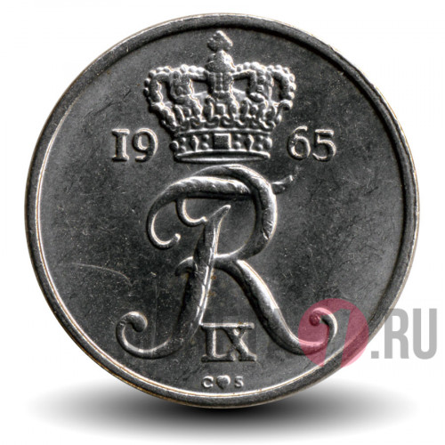 10 ore 1965 года - Фредерик IX - Дания