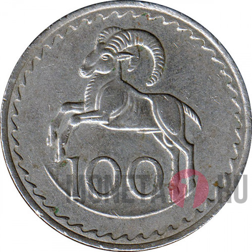 100 mils 1982 год - Кипр