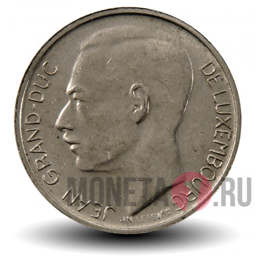 1 франк 1982 года - Люксембург - Жан I