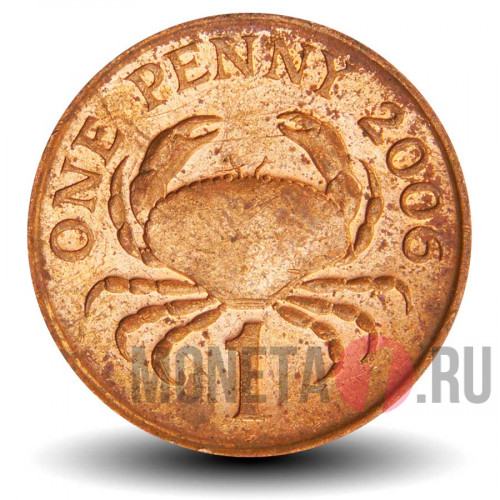1 пенни 2006 года - Остров Гернси - Elizabeth II