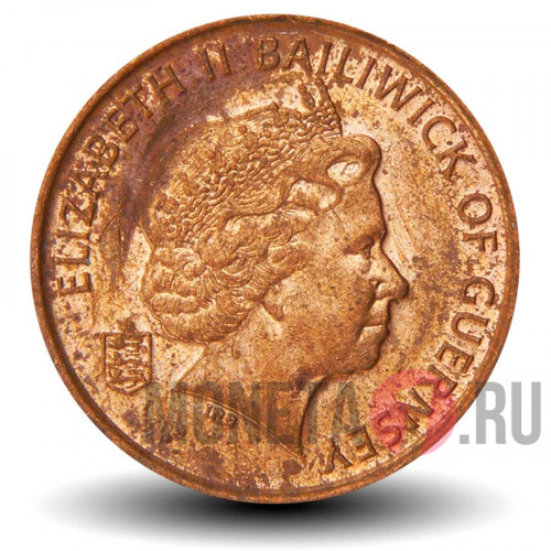 1 пенни 2006 года - Остров Гернси - Elizabeth II