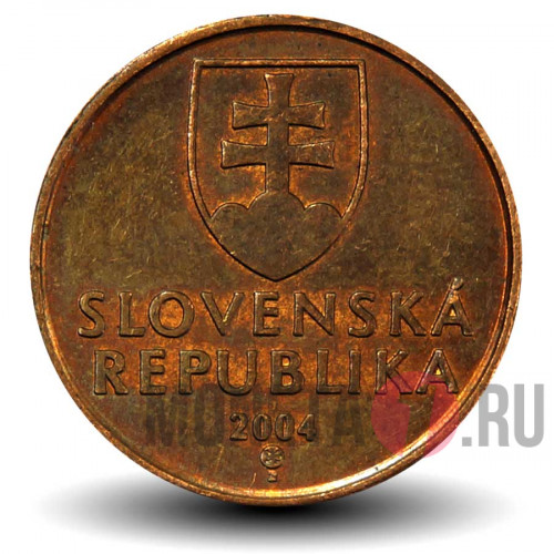 50 геллеров 2004 года - Словакия - Замок Девин
