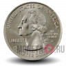 Quarter США 2001 год - Род-Айленд - D