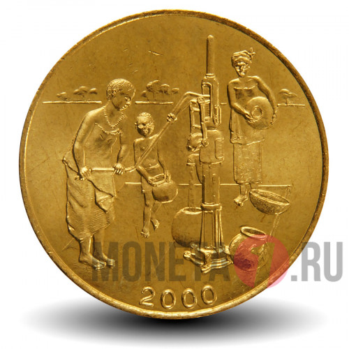 10 франков BCEAO CFA 2000 года - FAO - Западно-Африканские штаты
