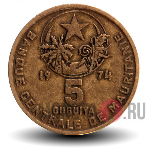 5 угий 1974 года - Мавритания