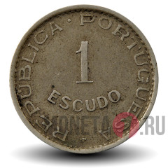 1 эскудо 1950 года - Мозамбик