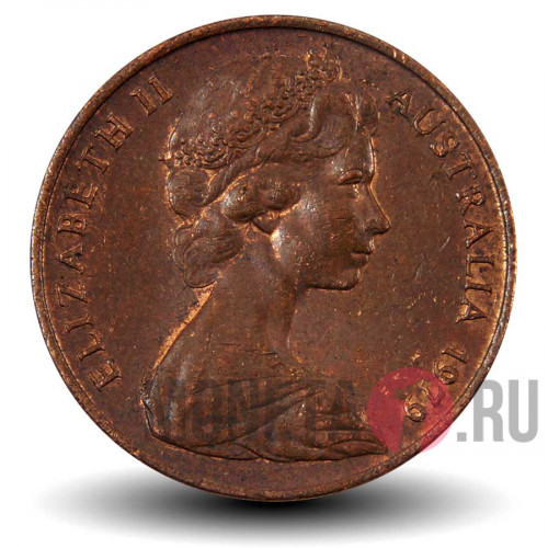 2 цента 1979 года - Австралия - Ящерица