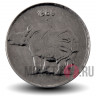 25 пайс 1989 года - Индия - Носорог - "♦" - Мумбаи