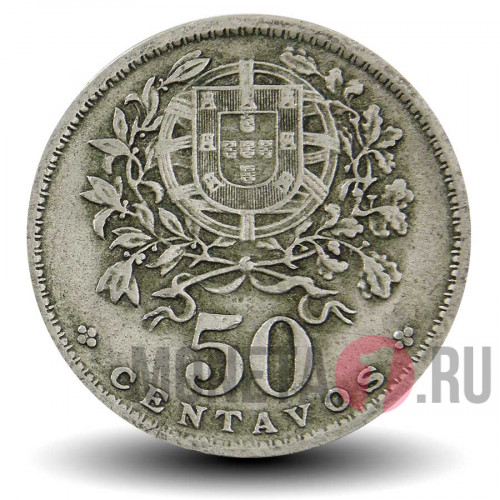 50 сентаво 1955 года - Португалия