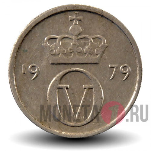10 эре 1979 года - Норвегия - Олав V