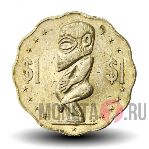 1 доллар 2003 года - Острова Кука - Морской бог Тангароа