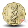 1 доллар 2003 года - Острова Кука - Морской бог Тангароа