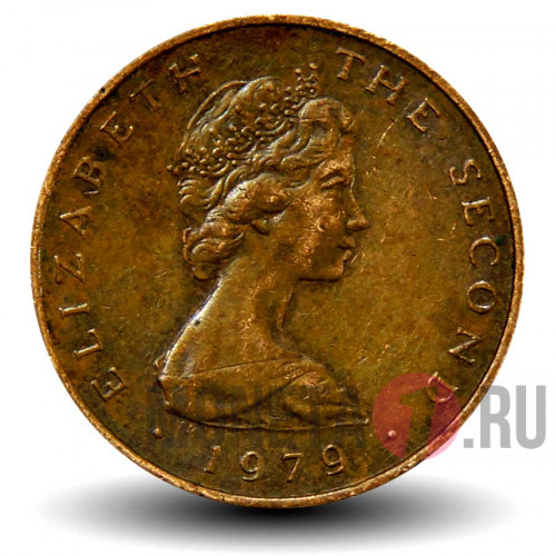 1 пенни 1979 года - Остров Мэн - Мэнский лохтан (AЕ)