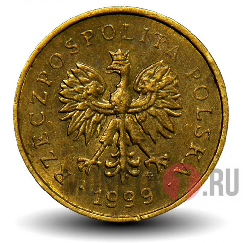 2 гроша 1999 года - Польша