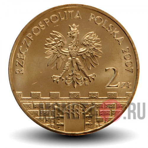 2 злотых - Город Тарнов - 2007 год - Польша