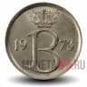 25 сантимов 1973 года - Бельгия - Бодуэн I - BELGIE