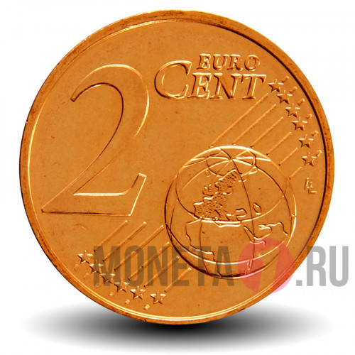 2 евроцента 2009 года - Кипр - Дикие овцы
