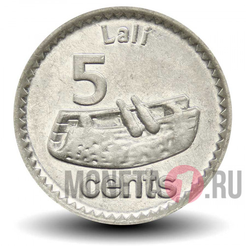 5 центов 2014 года - Рыба Химера - Фиджи