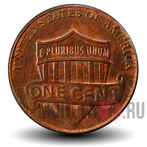 1 цент 2012 года - США - D