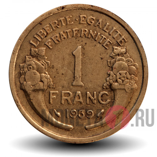 1 франк 1939 года - Франция
