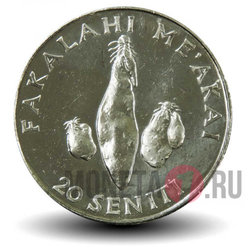 20 сенити 2002 года - FAO - Острова Тонга