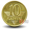 10 центов 2008 года - Литва - UNC