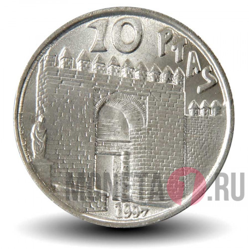 10 песет 1997 года - Сенека - Испания