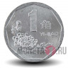 1 джао 1996 года - Китай - Цветущие пионы