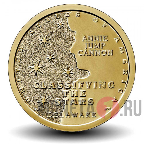 1 доллар 2019 года - Классификация звезд - Американские инновации - P