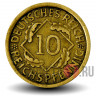 10 рейхспфеннигов 1925 года - Веймарская Республика - E