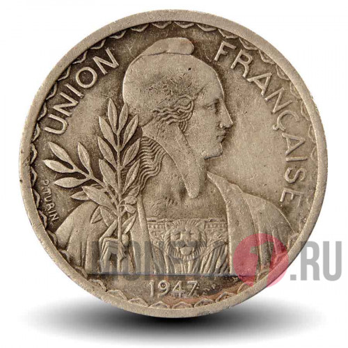 1 пиастр 1947 года - Французский Индокитай