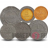 Набор монет Боливии 2010-2012 гг - 6 монет